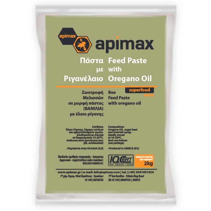 APIMAX® OREGANO Bienenfutter Fondant